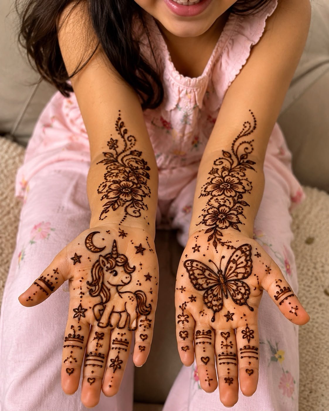 Henna for a baby shower celebration